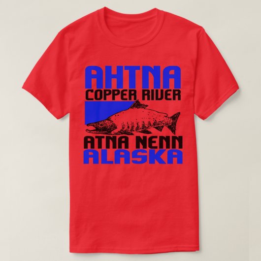 AHTNA COPPER RIVER Tシャツ (デザイン正面)