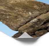 Ahu Akivi, Rapa Nui，イースター島，チリ2 ポスター (角)