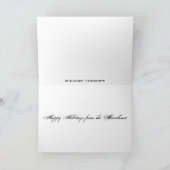 Ahwahneeのホテルからの挨拶 シーズンカード (内部)