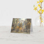 Ahwahnee Lawnカード カード (黄色い花)