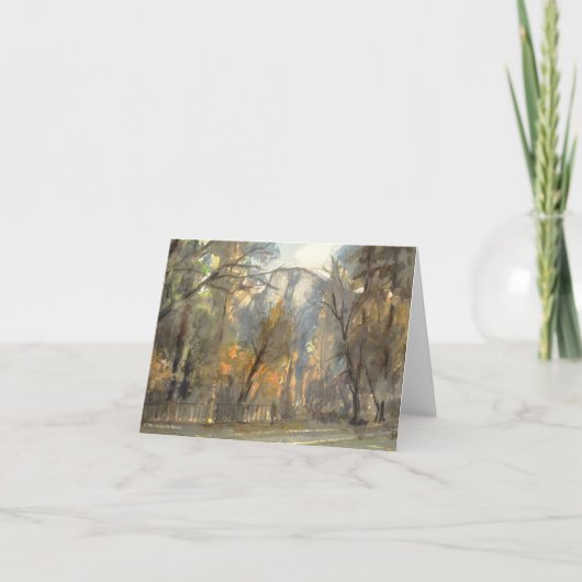 Ahwahnee Lawnカード カード (正面)