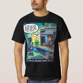 AIがあなたをいじる Tシャツ