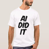 AIがやった Tシャツ (正面)
