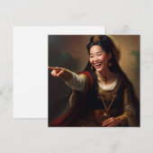 AIが指さして笑っている シーズンカード (正面/裏面)