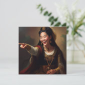 AIが指さして笑っている シーズンカード (スタンド正面)