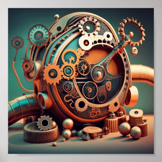 AIが生み出した夢 ポスター (正面)