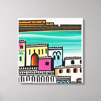 aiが生み出した芸術 キャンバスプリント