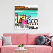 aiが生み出した芸術 キャンバスプリント (インサイチュ (リビング))