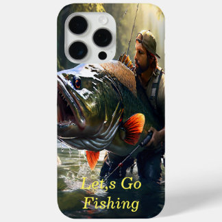 (aiが生成した)レッズ川の魚釣り iPhone 15 pro maxケース