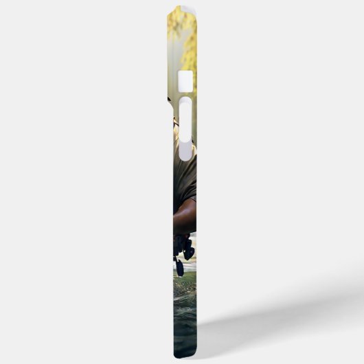 (aiが生成した)レッズ川の魚釣り Case-Mate iPhoneケース (裏面 / 左)