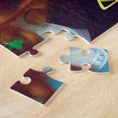 AIが発保生したアートの移動の時間 ジグソーパズル (側面)