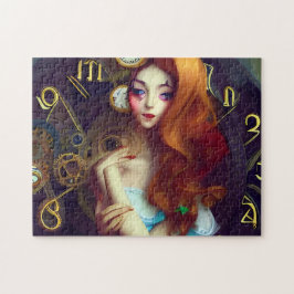 AIが発保生したアートの移動の時間 ジグソーパズル