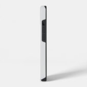 AIが私のジョークを修正.w Lグレー iPhoneケース (左側面)