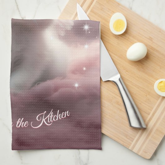 AIでパーソナライズされた生成されたキットエンジェルウィング キッチンタオル (四つ折り)