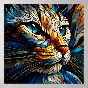 AIで生み出された猫 ポスター