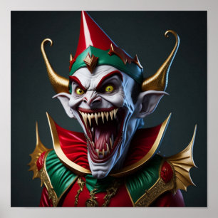 AIで生成された吸血鬼のアート ポスター