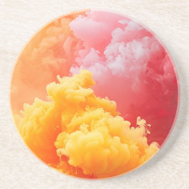 AIで生成された色の薄い喫煙 コースター