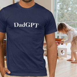 AIとダッドジョークのパワーを解き放つおもしろパパの誕生日 Tシャツ