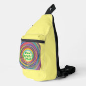 AIどこ私のポットの金ゴールドスリングCrossbodyバッグ スリングバッグ (右コーナー)