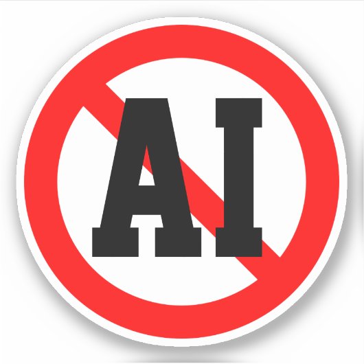 AIなし シール (正面)