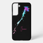 AIによって生成された水スプラッシュ SAMSUNG GALAXYケース (裏面)