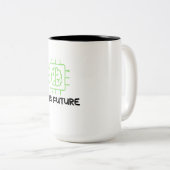 AIによるマグカップデザインの革新 ツートーンマグカップ (正面右)