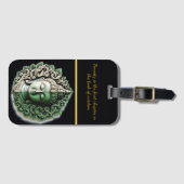 AIによる仏教彫刻 ラゲッジタグ (正面横)