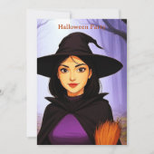 AIに優しい魔女 招待状 (正面)