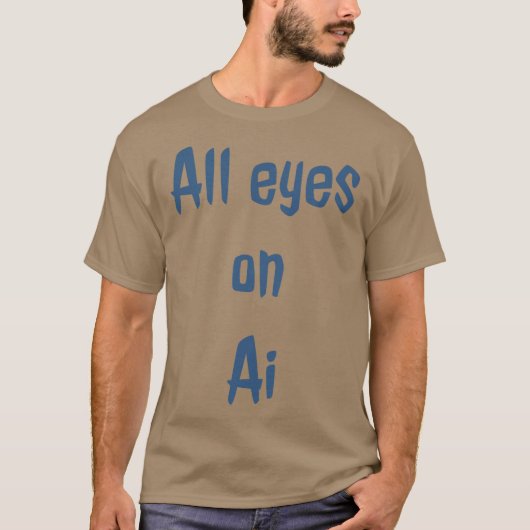 AIに対するすべての視点 Tシャツ (正面)