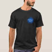 AIに置き換えられた (ポケット版) Tシャツ (正面)