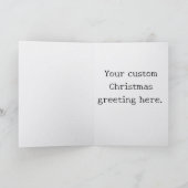 AIに職を奪われたサンタの冗談クリスマスグッズ カード (内部)