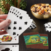 AIのカードに鳥遊の生き物 トランプ (インサイチュ)