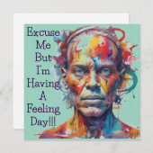 AIの日のインスタント感じダウンロード可能カードを持つ シーズンカード (正面/裏面)