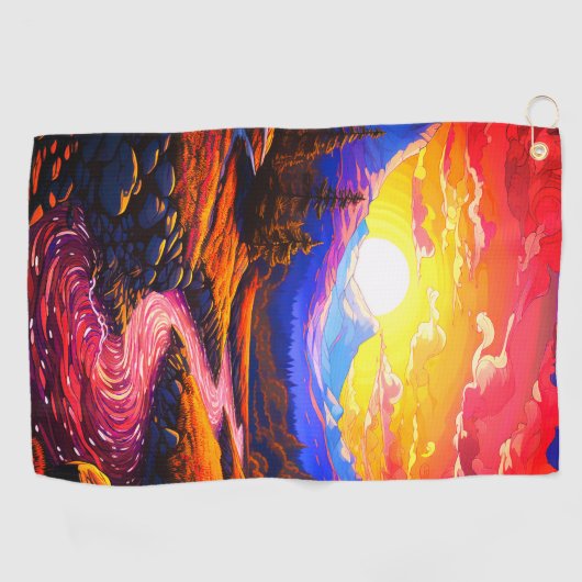 Aiの景色 ゴルフタオル (横)