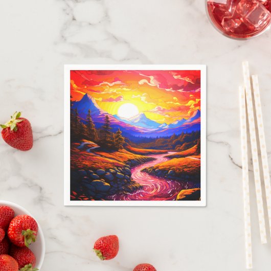 Aiの景色 スタンダードカクテルナプキン (インサイチュ)