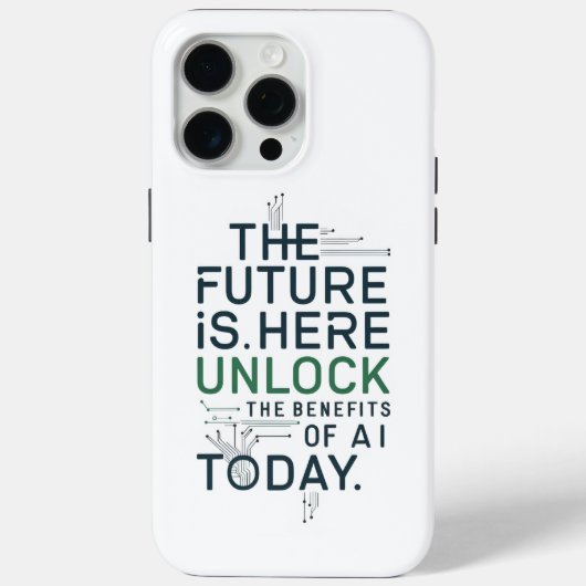 AIの未来を解き放て iPhoneケース | テクノロジー革命 Case-Mate iPhoneケース (裏面)