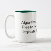 aiの法律の違い ツートーンマグカップ (左)