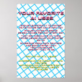 AIの結果 ポスター (正面)