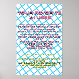 AIの結果 ポスター