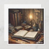 AIの考えお知らせカード 案内状 (正面/裏面)