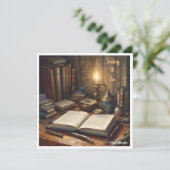 AIの考えお知らせカード 案内状 (スタンド正面)