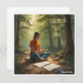 AIの考えYouノートカード ノートカード (正面/裏面)