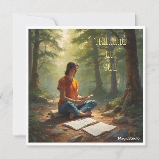 AIの考えYouノートカード ノートカード (正面)