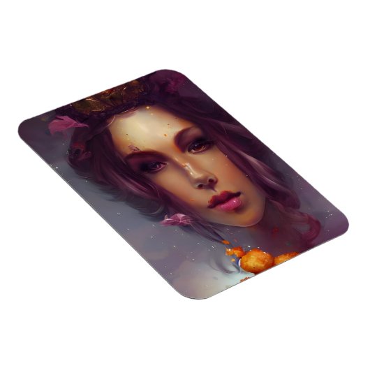 AIはタータートトを持つ女神の芸術を生成した マグネット (右側)