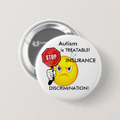 AIは治療可能なボタンです 缶バッジ (正面&裏面)