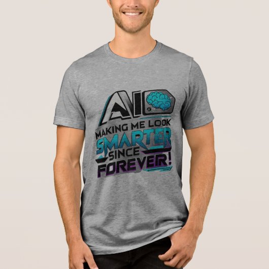 AIアップグレード トライブレンドTシャツ (正面)