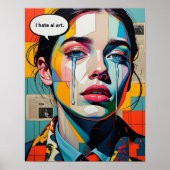 「AIアートが嫌い」 6 ポスター (正面)