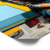 「AIアートは嫌い」 1 ポスター (角)