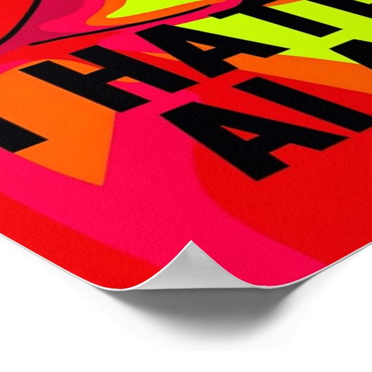 「AIアートは嫌い」 3 ポスター (角)