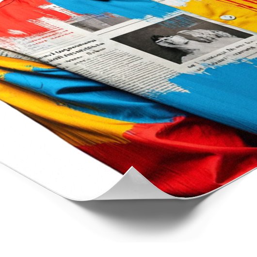 「AIアートは嫌い」 4 ポスター (角)